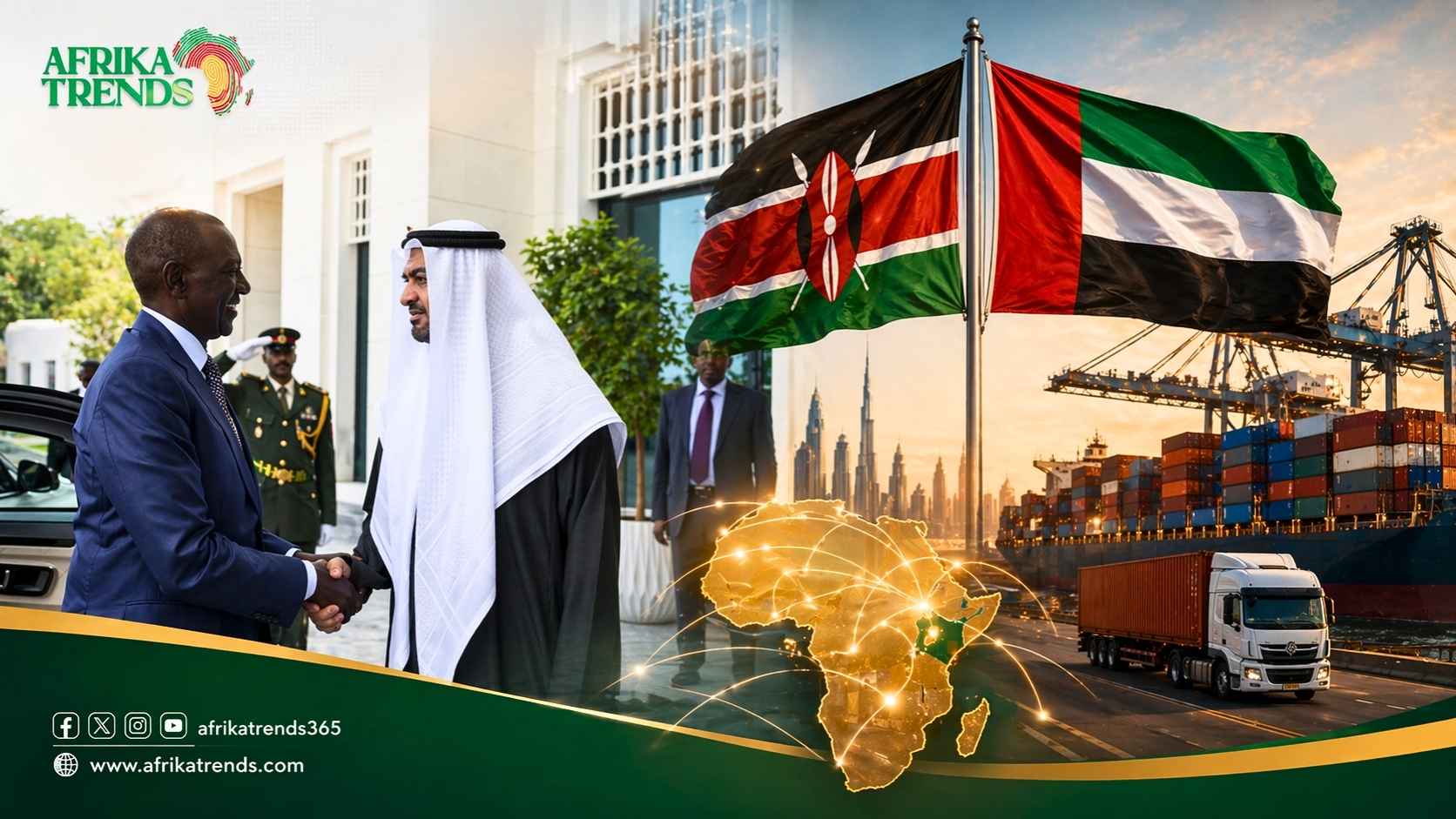 كينيا والإمارات: من التعاون الاقتصادي إلى شراكة استراتيجية متقدمة