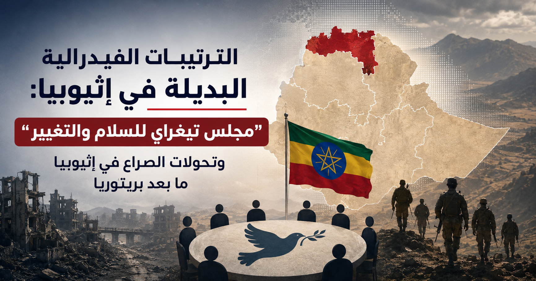 الترتيبات الفيدرالية البديلة في إثيوبيا: مجلس تيغراي للسلام والتغيير وتحولات الصراع في اثيوبيا ما بعد بريتوريا